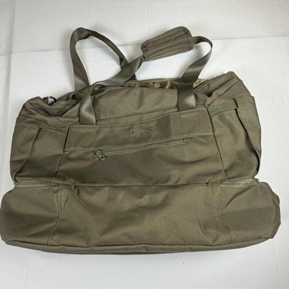 MB Greene Direct PT/DX Duffle Bag Olive Green Nylon Travel Weekender Gym Bag